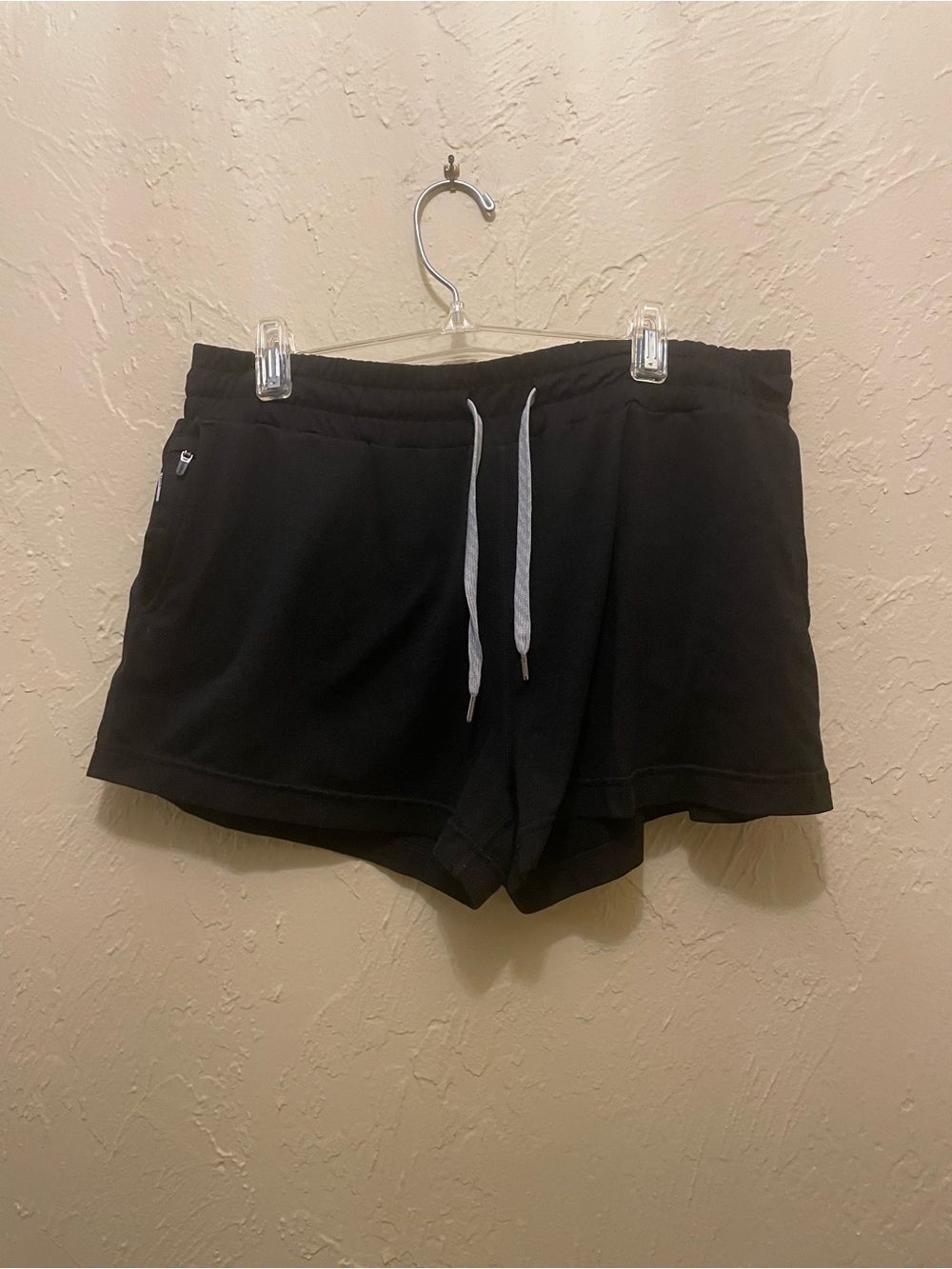 Vuori Black Athletic Drawstring Shorts